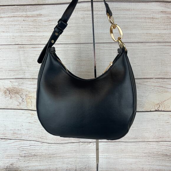 French Connection Moritz Hobo Bag Purse Black - Picture 7 of 10